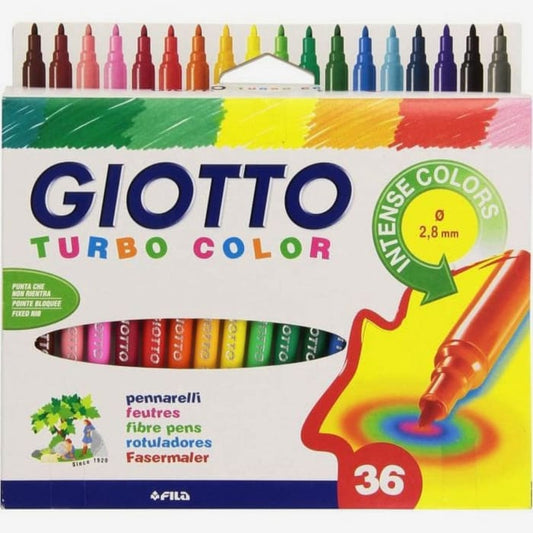 Giotto : Turbo Colour Felt Tip Pens