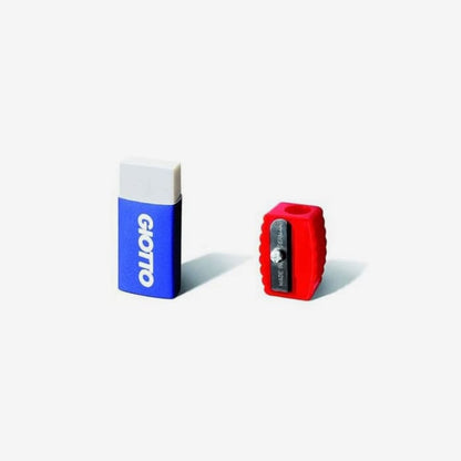Giotto : Stilnovo Colouring Pencils : Pack of 10 + Eraser + Sharpener