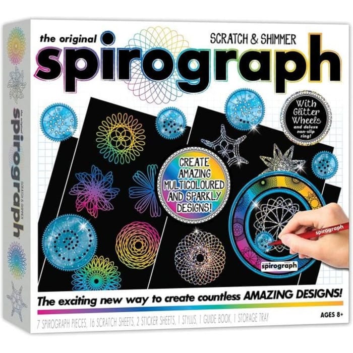 Spirograph : Scratch and Shimmer Set