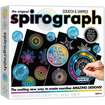 Spirograph : Scratch and Shimmer Set