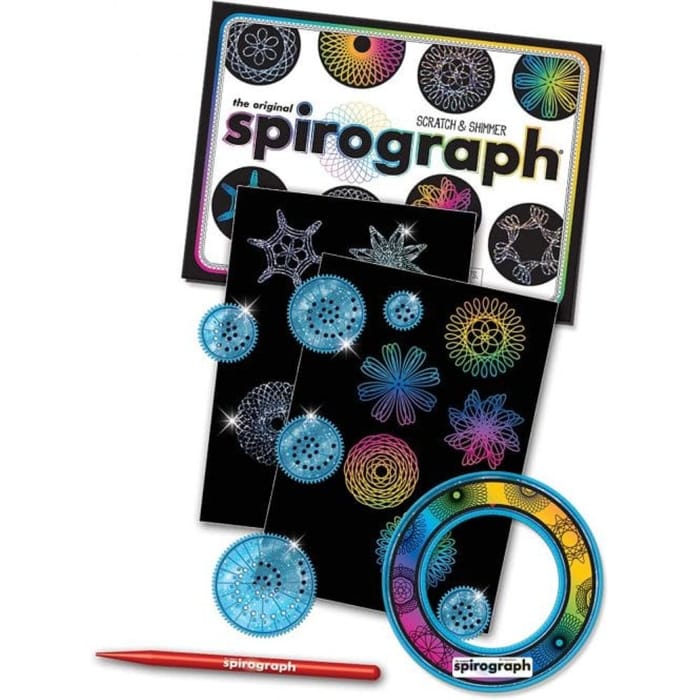 Spirograph : Scratch and Shimmer Set