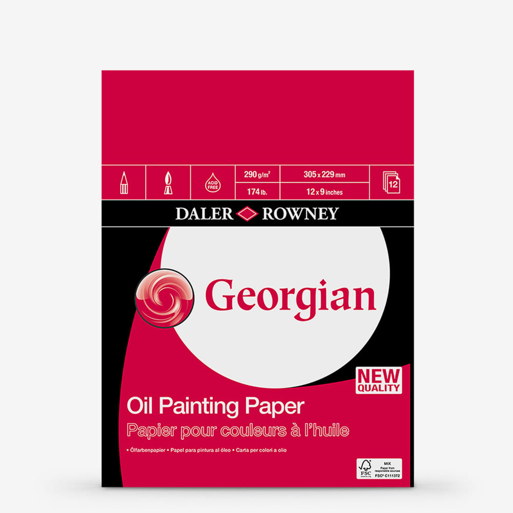 Daler-Rowney : Georgian Oil : Pad