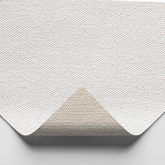 Medium Cotton Duck Canvas : 339gsm (10oz) : Universal Primed : 183cm Wide (Apx.72in) : Per Metre