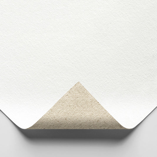 Medium Cotton Duck Canvas : 407gsm (12oz) : Universal Primed : 183cm Wide (Apx.72in) : Per Metre