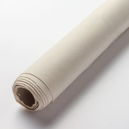 Medium Cotton Duck Canvas : 407gsm (12oz) : Universal Primed : 183cm Wide (Apx.72in) : Per Metre