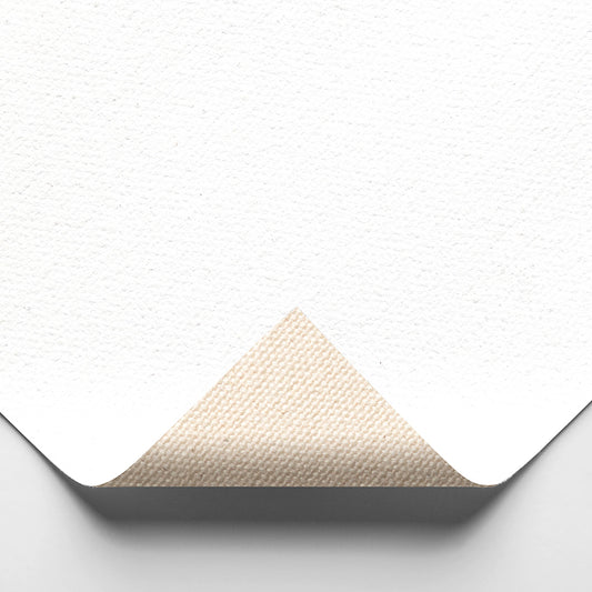 Medium Cotton Duck Canvas : 407gsm (12oz) : Universal Primed : 183cm Wide : 10m Roll (Apx.72x394in)