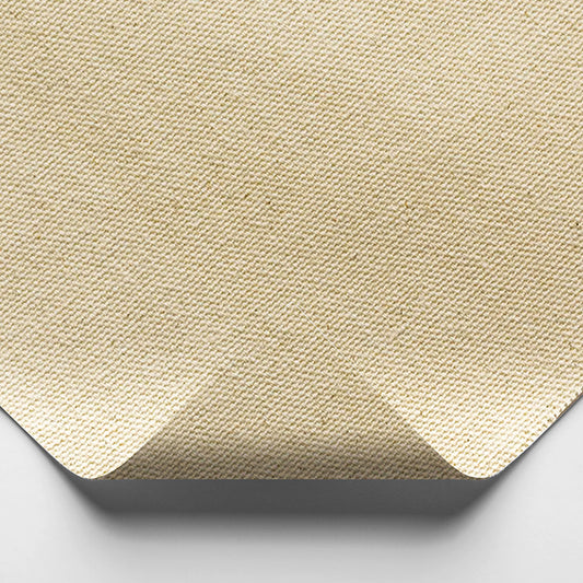 Medium Cotton Duck Canvas : 339gsm (10oz) : Unprimed : 183cm Wide : 5m : Sent Folded (Apx.72x197in)