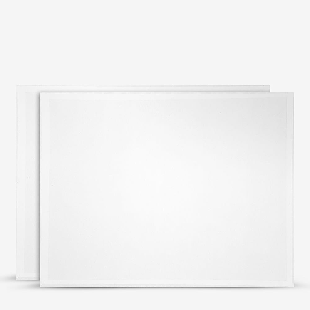 Zieler : Stretched White Canvas Boards : 14x18in (Apx. 35.5x45.5cm) : Pack of 2