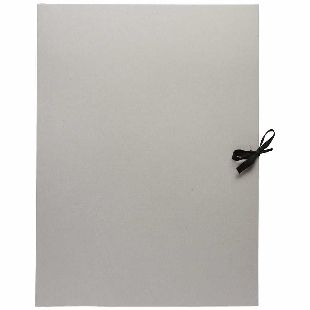 Studio Essentials : Grey Card Presentation Folio : With Ties : A2