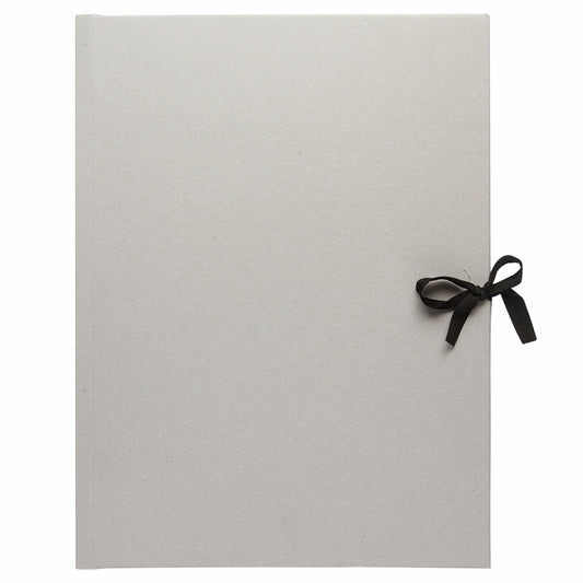 Studio Essentials : Grey Card Presentation Folio : With Ties : A3