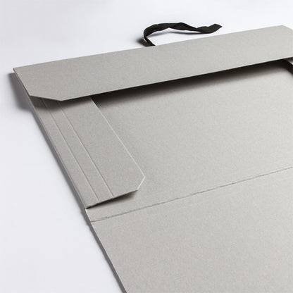 Studio Essentials : Grey Card Presentation Folio : With Ties : A3