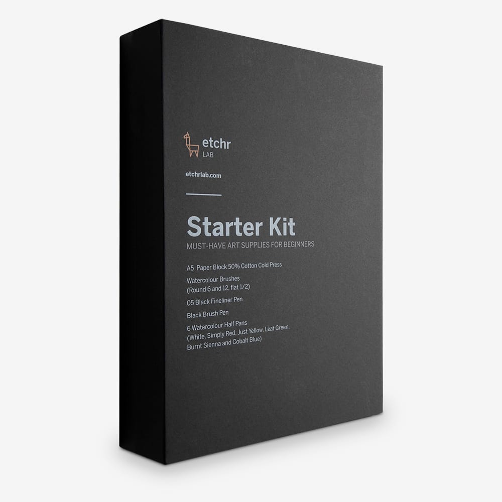 Etchr : Watercolour Starter Kit
