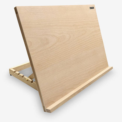 Zieler : Wooden Table Top Easel : 5 Adjustable Angles : A3
