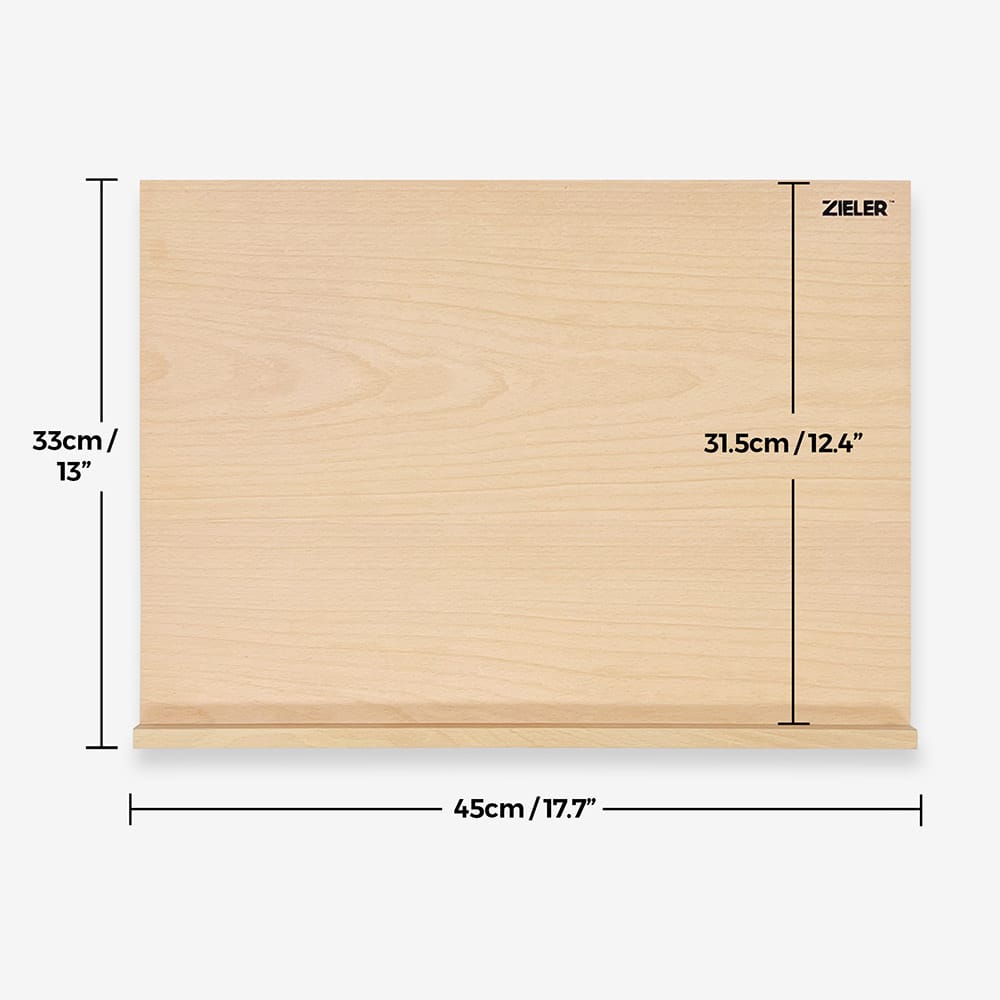 Zieler : Wooden Table Top Easel : 5 Adjustable Angles : A3
