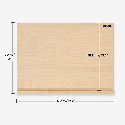 Zieler : Wooden Table Top Easel : 5 Adjustable Angles : A3