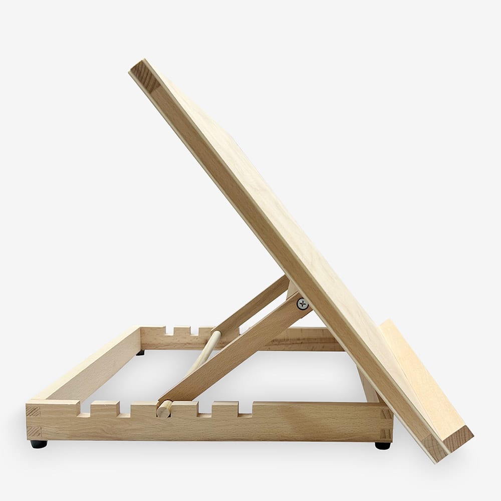 Zieler : Wooden Table Top Easel : 5 Adjustable Angles : A3