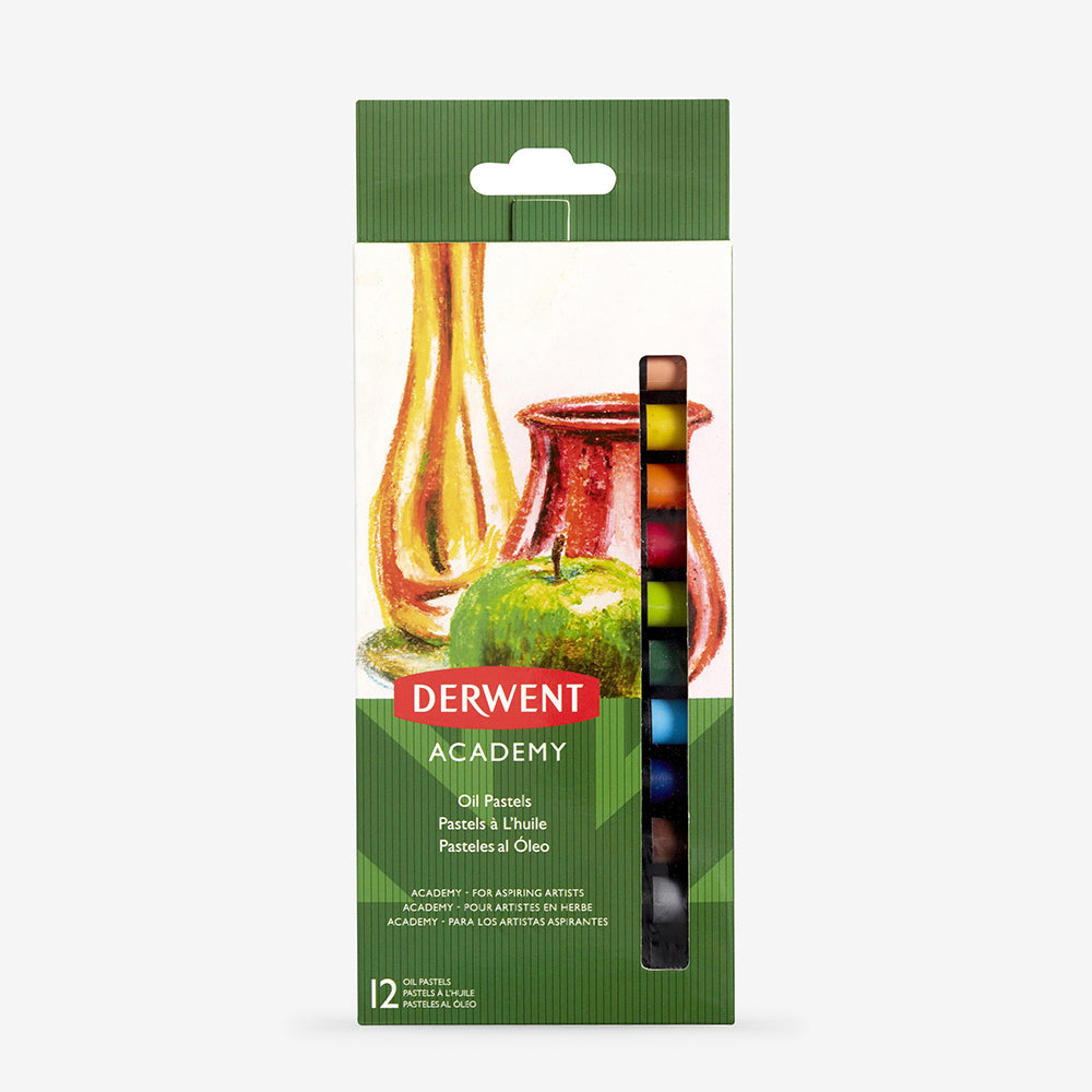 Derwent : Academy Oil Pastels : Set of 12