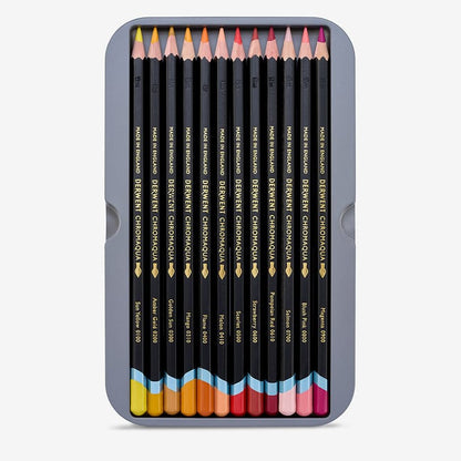 Derwent : Chromaqua : Watercolour Pencil : Tin Set of 36