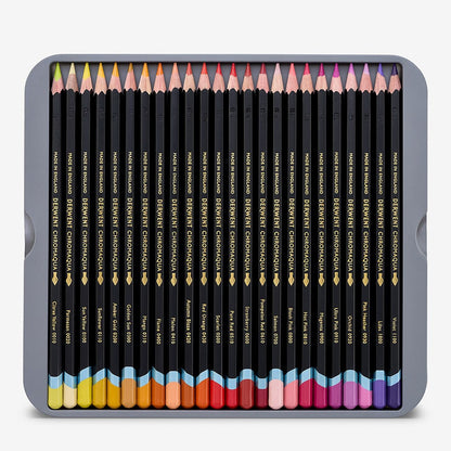 Derwent : Chromaqua : Watercolour Pencil : Tin Set of 72