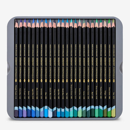 Derwent : Chromaqua : Watercolour Pencil : Tin Set of 72