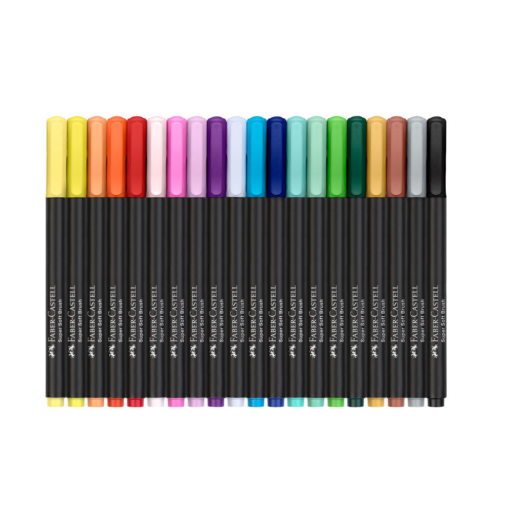 Faber-Castell : Black Edition : Brush Pens : Set of 20