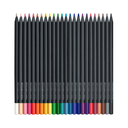 Faber-Castell : Black Edition : Coloured Pencils : Set of 24