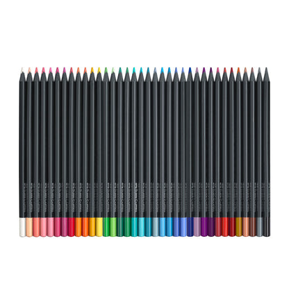 Faber-Castell : Black Edition : Coloured Pencils : Set of 36