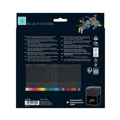 Faber-Castell : Black Edition : Coloured Pencils : Set of 50