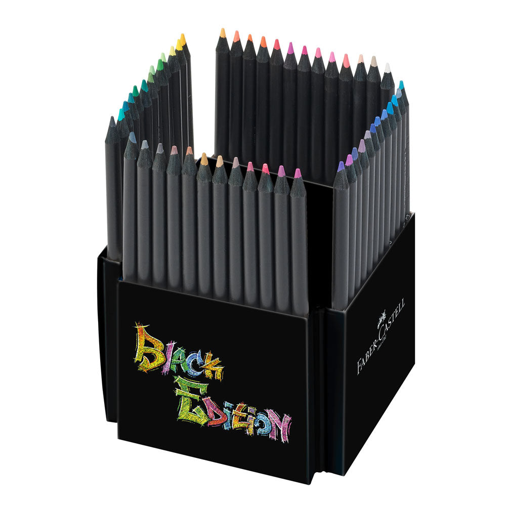 Faber-Castell : Black Edition : Coloured Pencils : Set of 50