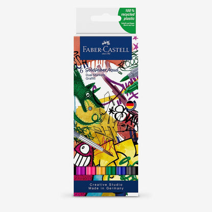 Faber-Castell : Goldfaber : Aqua Dual Marker : Graffiti : Set Of 6