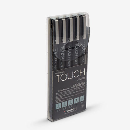 ShinHan : Touch Liner : Set of 5 : Cool Grey