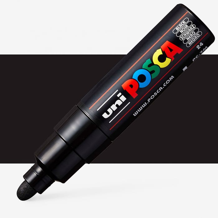 Uni : Posca Marker : PC-7M : Bullet Tip : 4.5 - 5.5mm