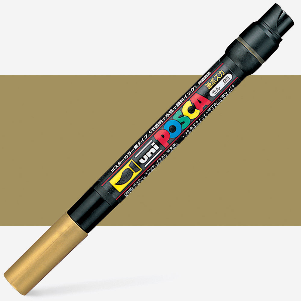 Uni : Posca Marker : PCF-350 : Brush Tip