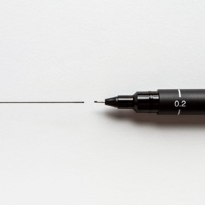 Uni-Ball Uni Pin Single Fineliner Pen