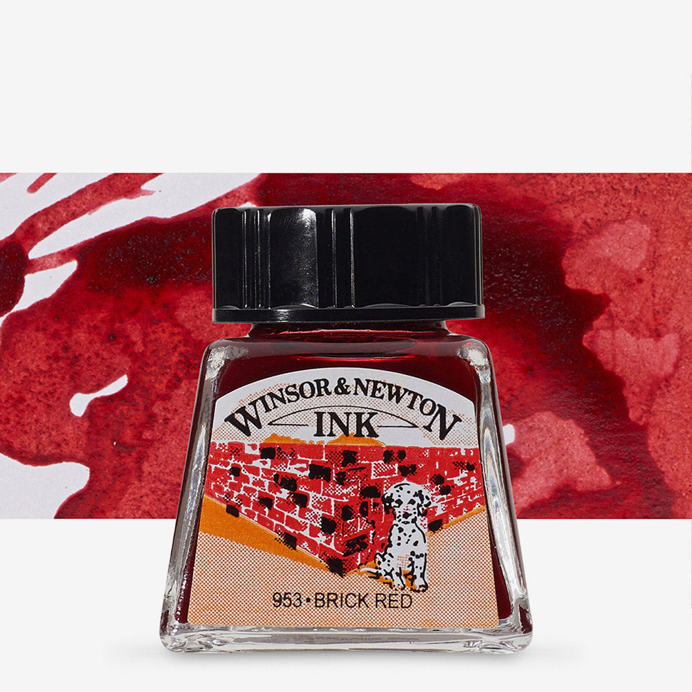 Winsor & Newton Drawing Inks Individual Colours - 14ml Bottles