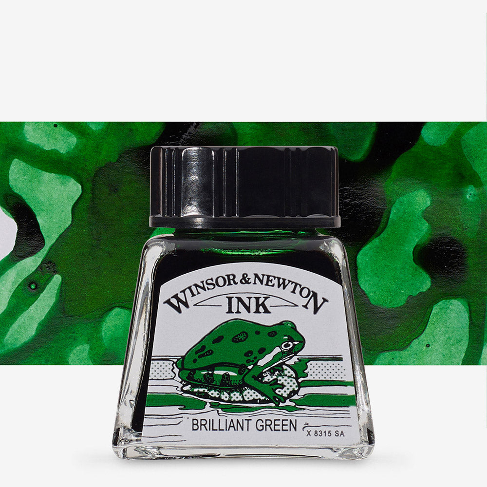 Winsor & Newton Drawing Inks Individual Colours - 14ml Bottles