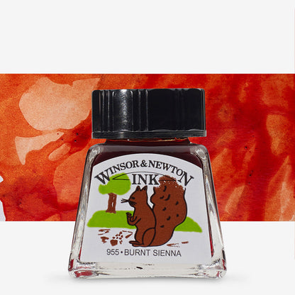 Winsor & Newton Drawing Inks Individual Colours - 14ml Bottles