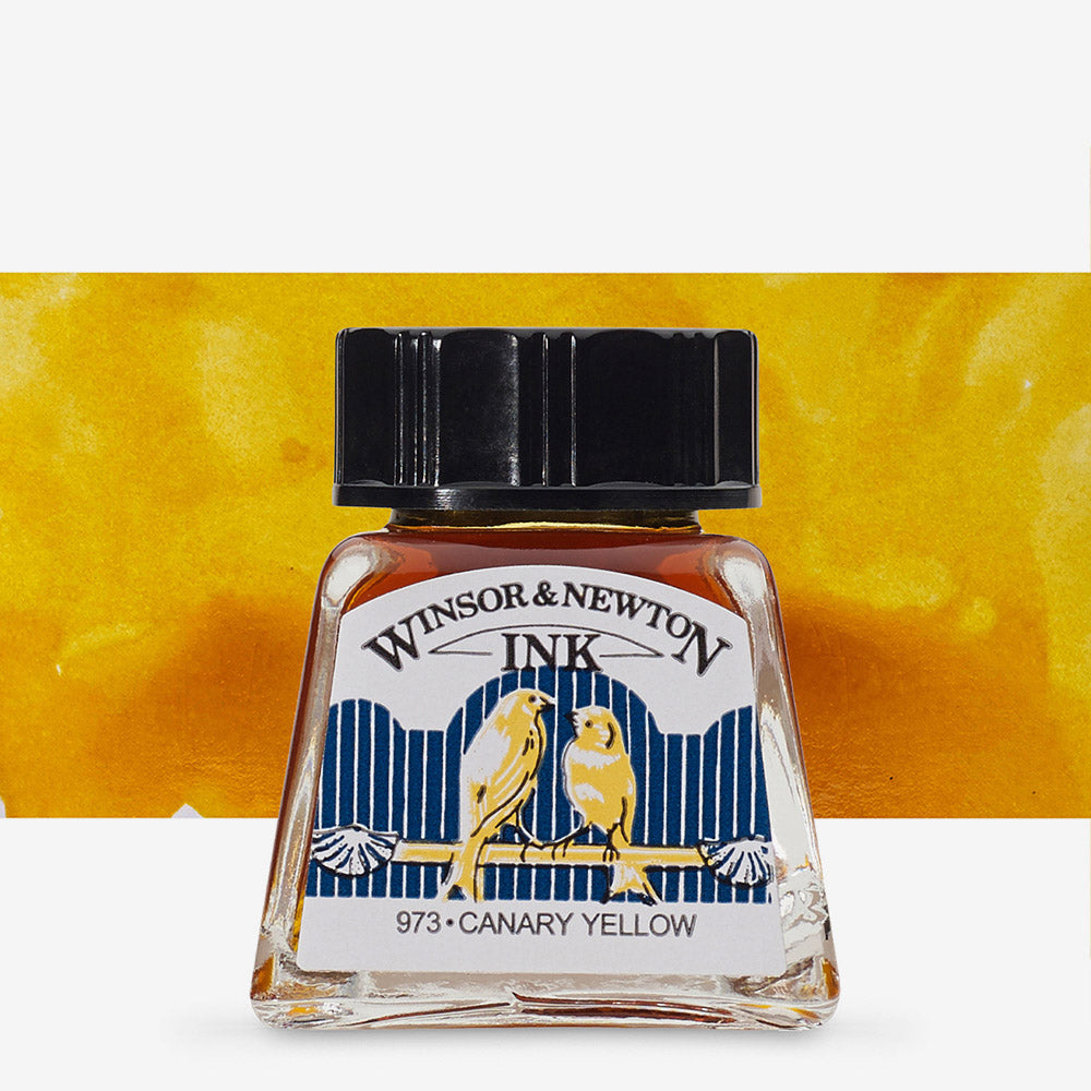 Winsor & Newton Drawing Inks Individual Colours - 14ml Bottles