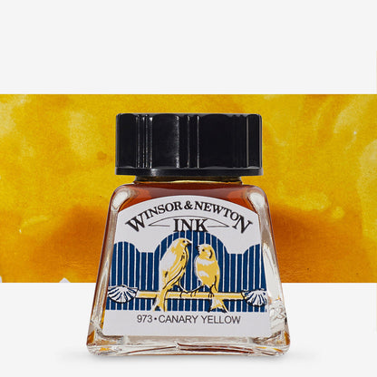 Winsor & Newton Drawing Inks Individual Colours - 14ml Bottles