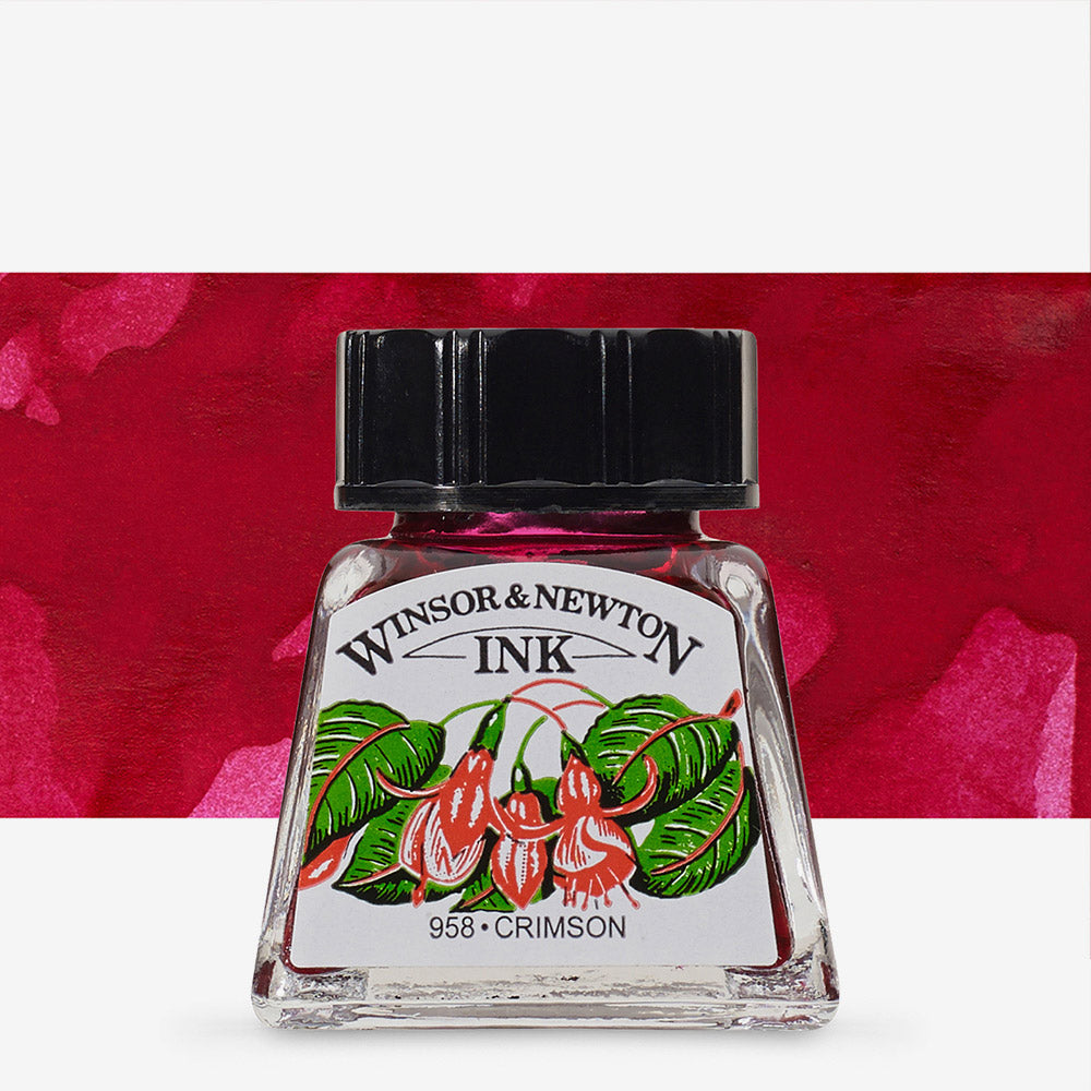 Winsor & Newton Drawing Inks Individual Colours - 14ml Bottles