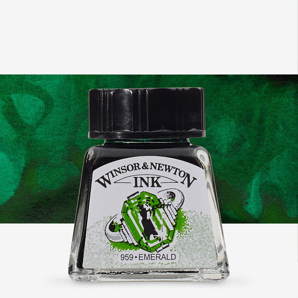 Winsor & Newton Drawing Inks Individual Colours - 14ml Bottles