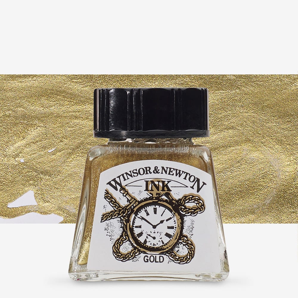 Winsor & Newton Drawing Inks Individual Colours - 14ml Bottles