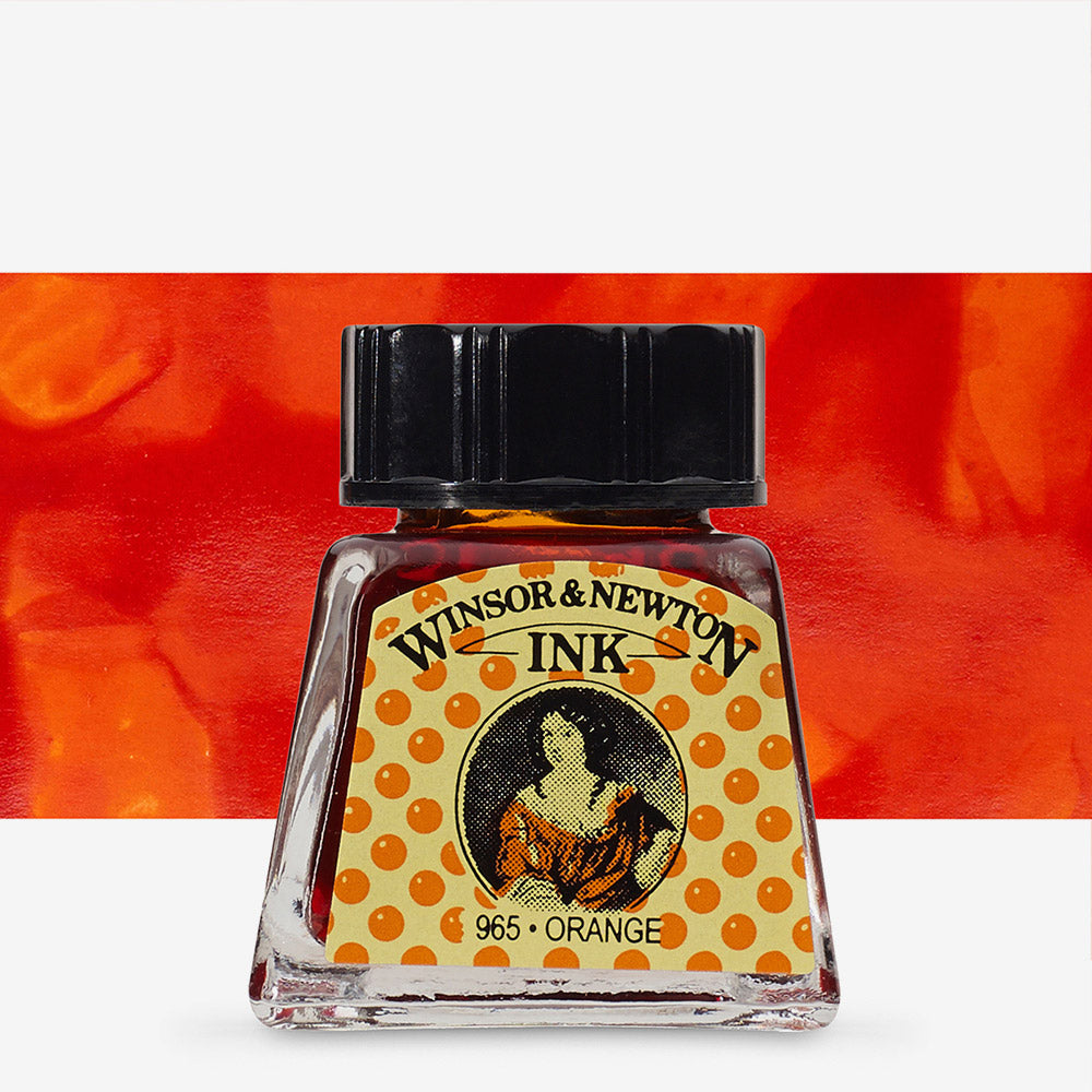 Winsor & Newton Drawing Inks Individual Colours - 14ml Bottles