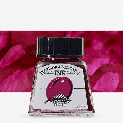 Winsor & Newton Drawing Inks Individual Colours - 14ml Bottles