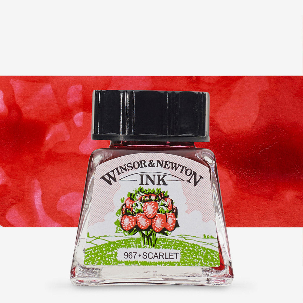 Winsor & Newton Drawing Inks Individual Colours - 14ml Bottles