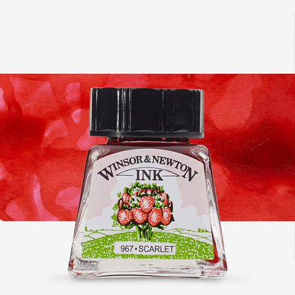 Winsor & Newton Drawing Inks Individual Colours - 14ml Bottles
