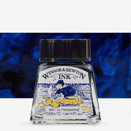 Winsor & Newton Drawing Inks Individual Colours - 14ml Bottles