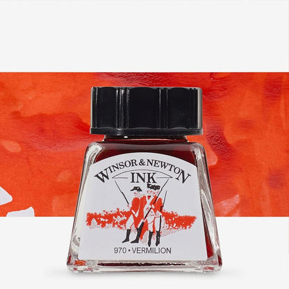 Winsor & Newton Drawing Inks Individual Colours - 14ml Bottles