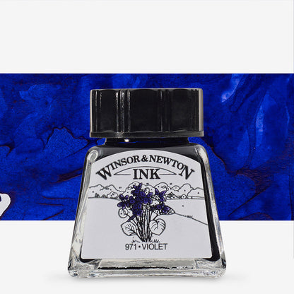 Winsor & Newton Drawing Inks Individual Colours - 14ml Bottles