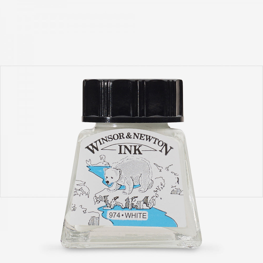 Winsor & Newton Drawing Inks Individual Colours - 14ml Bottles